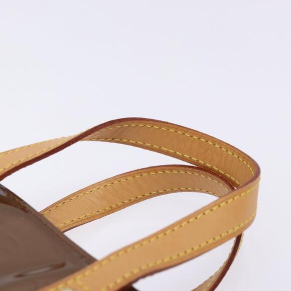 LOUIS VUITTON Monogram Vernis Reade PM Hand Bag Bronze M91146 - Picture 14 of 16